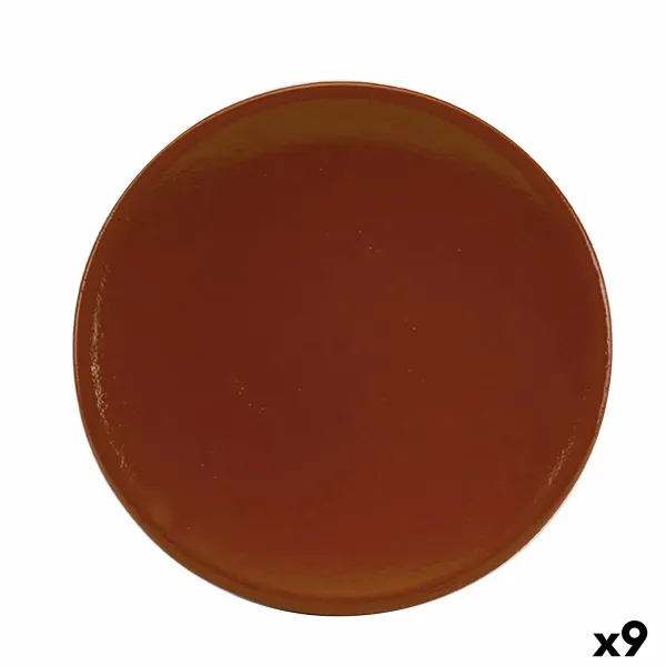 Tarjotin Raimundo Barro Profesional Ruskea Keraminen Poltettu savi Ø 28 cm Refraktori (9 osaa)