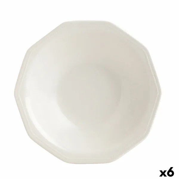 Gili lėkštė Churchill Artic Keramikinis Balta Indai (6 vnt.) (ø 21,5 cm)