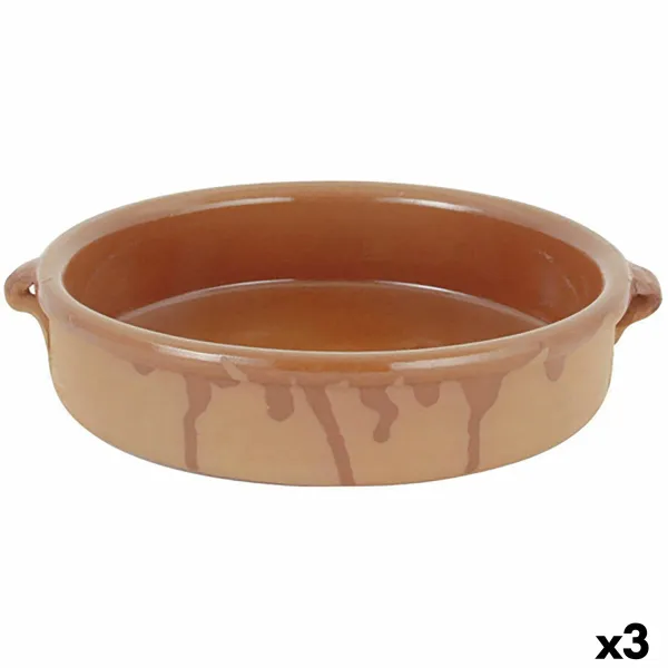 Кастрюля Barro Clasico Коричневый Керамика Ø 28 cm (3 штук)