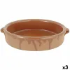 Кастрюля Barro Clasico Коричневый Керамика Ø 28 cm (3 штук)