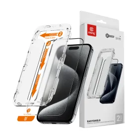 Crong EasyShield 2-Pack - Tempered Glass iPhone 15 Pro Max (2 pieces)