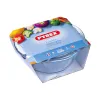 Kastrul kaanega Pyrex Essentials Läbipaistev 1,4 L (3 Ühikut)