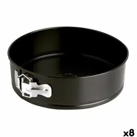 Форма для выпечки Quid Sweet Grey Чёрный Металл 24 x 6,8 cm (8 штук)