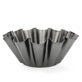 Форма для флана Quid Sweet Grey Чёрный Металл 23 x 9 cm (12 штук)