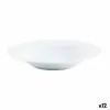 Gili lėkštė Quid Basic Balta Keramikinis Ø 21,5 cm (12 vnt.)
