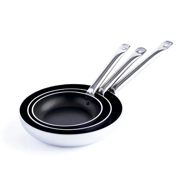 Сковорода Quid Professional Pro-induction Чёрный Металл Сталь Ø 24 cm (6 штук)