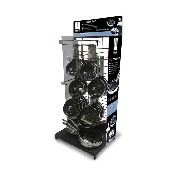 Keptuvė Quid Professional Pro-induction Juoda Metalinis Plienas Ø 24 cm (6 vnt.)