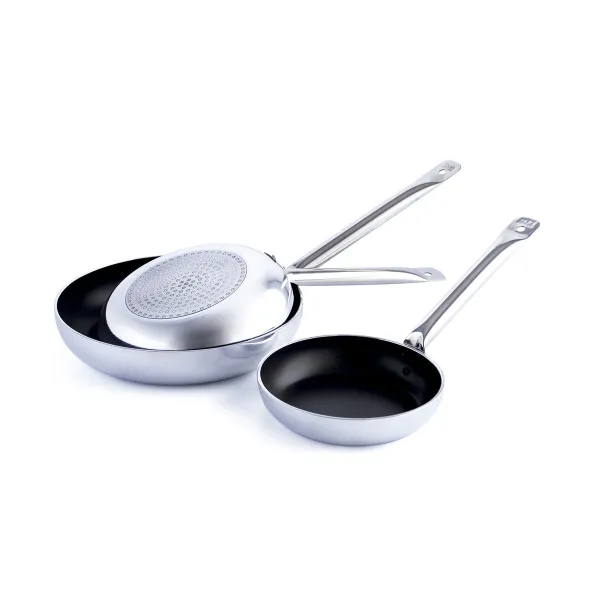 Pannu Quid Professional Pro-induction Musta Metalli Teräs Ø 24 cm (6 osaa)