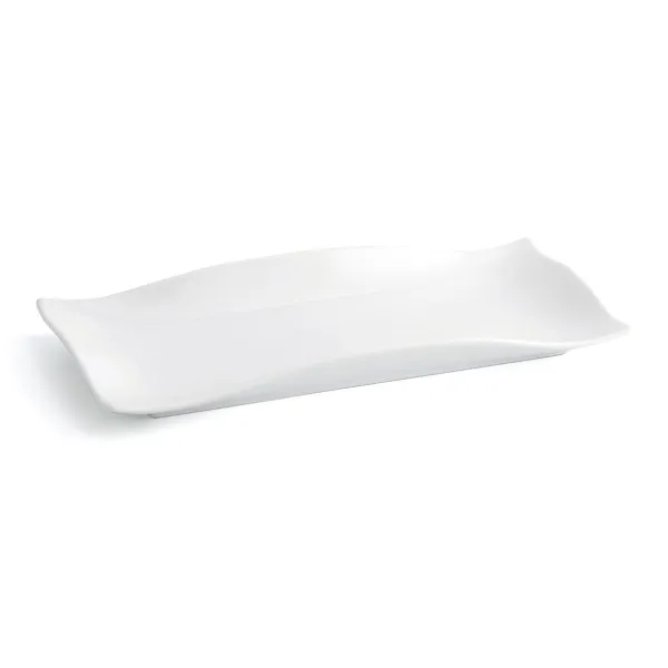 Litteä Lautanen Quid Gastro Fun Valkoinen Keraminen 29,5 x 11 x 3 cm (6 osaa)