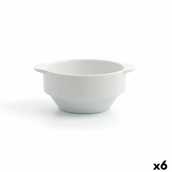 Keittokulhot Quid Professional Basic Hotel Valkoinen 350 ml (6 osaa)