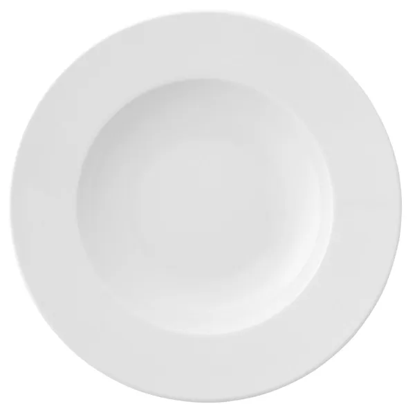 Syvä lautanen Ariane Prime Keraminen Valkoinen (Ø 26 cm) (6 osaa)