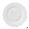 Lautanen Ariane Prime Espresso Keraminen Valkoinen 13 cm (12 osaa)