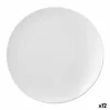 Plokščia lėkštė Ariane Vital Coupe Keramikinis Balta (Ø 18 cm) (12 vnt.)