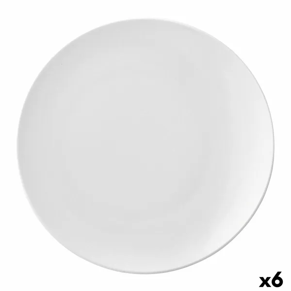 Plakans trauks Ariane Vital Coupe Balts Keramika Ø 27 cm (6 gb.)