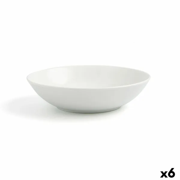 Dziļais šķīvis Ariane Vital Coupe Balts Keramika Ø 21 cm (6 gb.)