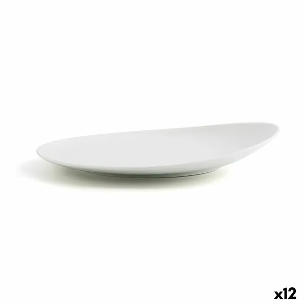 Litteä Lautanen Ariane Vital Coupe Valkoinen Keraminen Ø 27 cm (12 osaa)