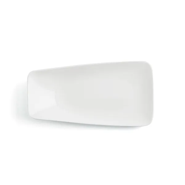 Plakans trauks Ariane Vital Rectangular Taisnstūra Balts Keramika 29 x 15,5 cm (6 gb.)
