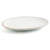 Pasniegšanas Plate Ariane Terra Ovāls Keramika Bēšs (Ø 26 cm) (12 gb.)