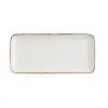 Serving Platter Ariane Terra Rectangular Ceramic Beige (36 x 16,5 cm) (6 Units)