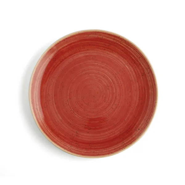 Litteä Lautanen Ariane Terra Punainen Keraminen Ø 31 cm (6 osaa)
