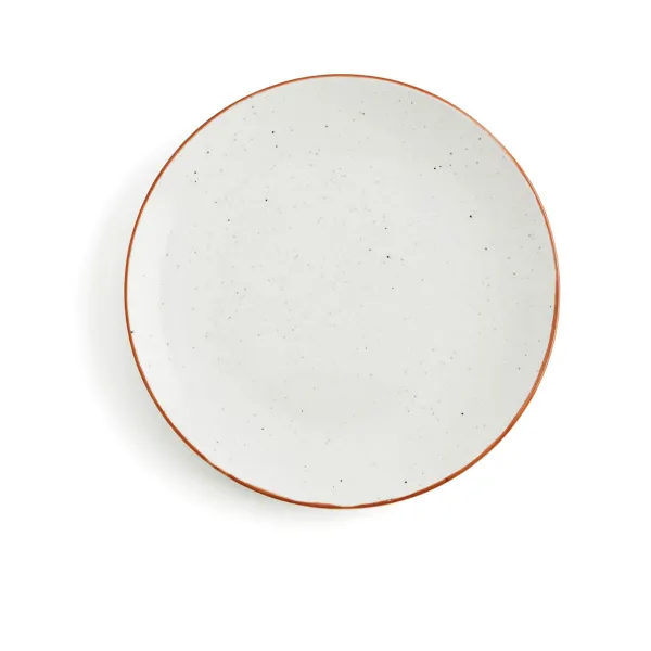 Plokščia lėkštė Ariane Terra Keramikinis Rusvai gelsva (Ø 18 cm) (12 vnt.)