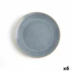 Plokščia lėkštė Ariane Terra Keramikinis Mėlyna (24 cm) (6 vnt.)