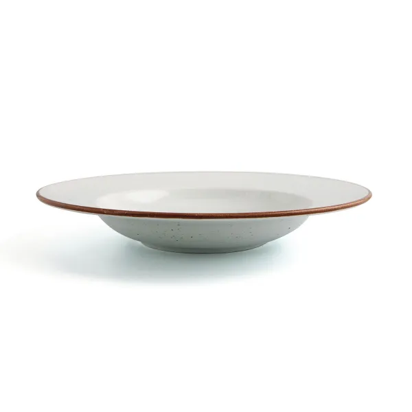 Syvä lautanen Ariane Terra Keraminen Beige (Ø 26 cm) (6 osaa)