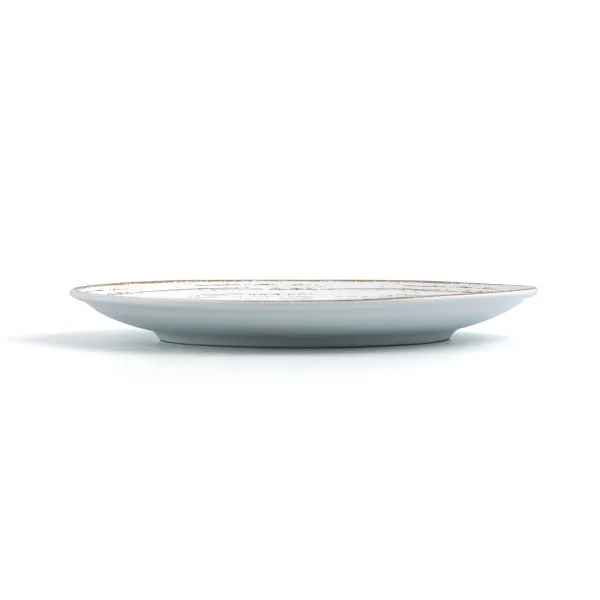 Plakans trauks Ariane Tornado White Daudzkrāsains Keramika Ø 18 cm (12 gb.)