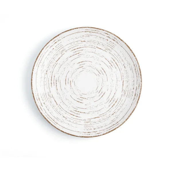 Plakans trauks Ariane Tornado White Daudzkrāsains Keramika Ø 27 cm (6 gb.)