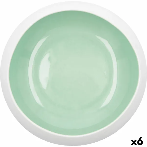 Чаш для Закусок Ariane Organic Зеленый Керамика Ø 16 cm (6 штук)