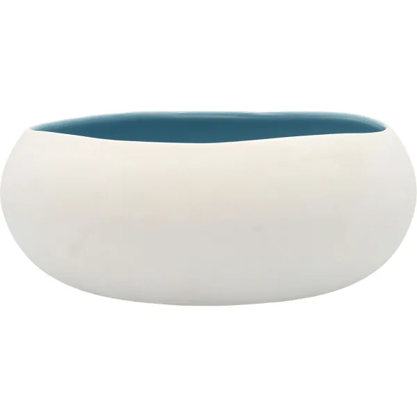Snack Bowl Ariane Organic Blue Ceramic (6 Units)
