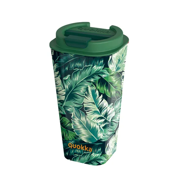 Quokka Vaso Cafe Double Walled - Double Walled Mug 450 ml (Jungle)