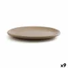 Pasniegšanas Plate Anaflor Vulcano Bēšs Keramika 33 x 25 cm (9 gb.)