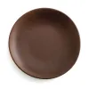 Плоская тарелка Anaflor Barro Anaflor Коричневый Керамика Кафель Ø 29 cm (8 штук)