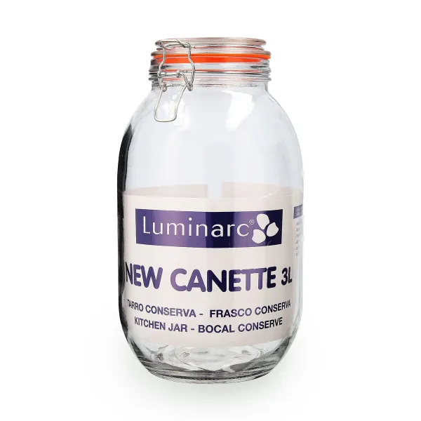 Lasikannu Luminarc New Canette Läpinäkyvä (6 osaa)