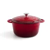 Kannellinen vuoka Bidasoa Fierro Punainen Ø 24 cm 3,7 L (2 osaa)