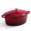 Kannellinen vuoka Bidasoa Fierro Punainen 4,3 L 30 x 23 cm (2 osaa)