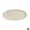 Užkandžių dėklas Quid Mineral Gres Rusvai gelsva Keramikinis 13 x 30,5 cm (8 vnt.)
