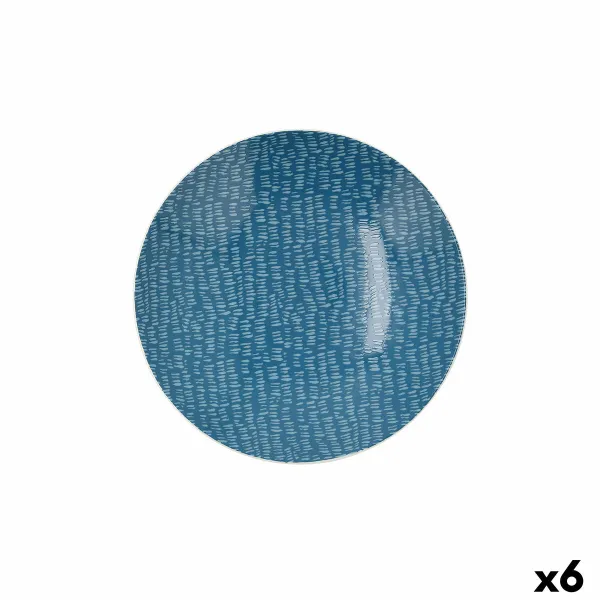 Gili lėkštė Ariane Coupe Ripple Keramikinis Mėlyna (20 cm) (6 vnt.)