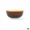 Uzkodu Bļoda Ariane Decor Brūns Keramika 12 cm (12 gb.)