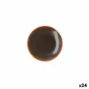 Плоская тарелка Ariane Decor Керамика Коричневый (Ø 15 cm) (24 штук)