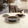 Плоская тарелка Ariane Decor Керамика Коричневый (Ø 15 cm) (24 штук)