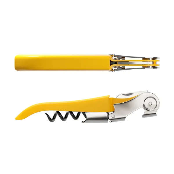 Corkscrew Koala Bodega Metal 12,4 x 14 x 23 cm Yellow (6 Units)
