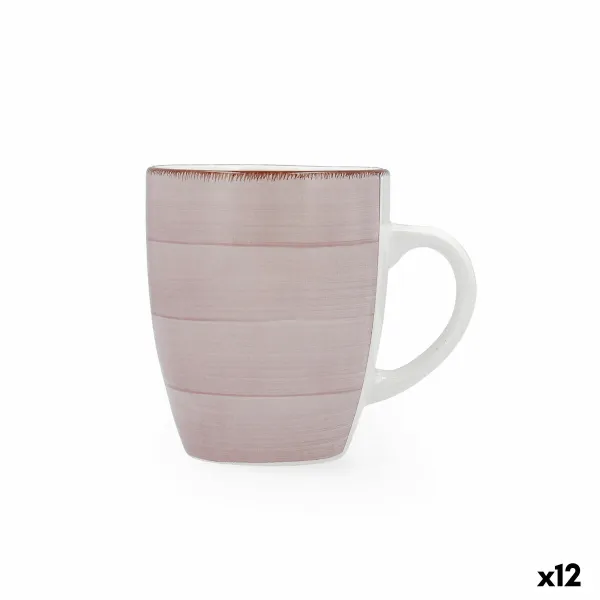 Чашка Quid Vita Morning Керамика Розовый 350 ml (12 штук)