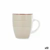 Чашка Quid Vita Morning Завтрак Керамика Бежевый 350 ml (12 штук)