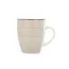 Puodelis Quid Vita Morning Pusryčiai Keramikinis Rusvai gelsva 350 ml (12 vnt.)