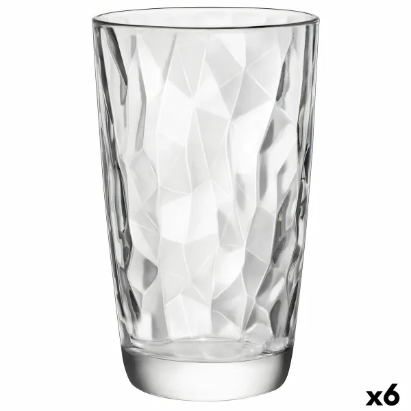 Stikls Bormioli Rocco Diamond Caurspīdīgs Stikls 470 ml 6 gb. (Pack 6x)
