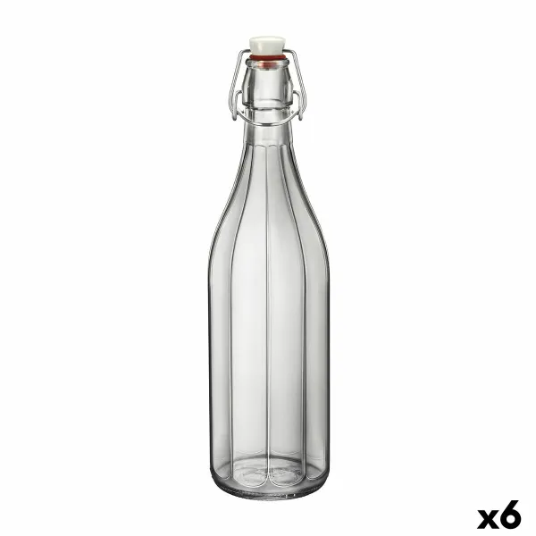 бутылка Bormioli Rocco Oxford Прозрачный Cтекло 1 L (6 штук)