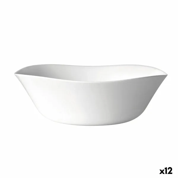 Салатница Bormioli Rocco Parma Белый Cтекло (24 cm) (12 штук)