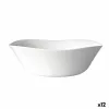 Salaattikulho Bormioli Rocco Parma Valkoinen Lasi (24 cm) (12 osaa)